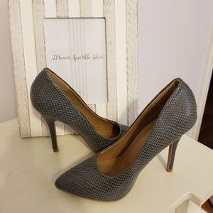Riveryberry Closed Toe Stiletto Pump